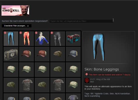 h1z1 skins marketplace.